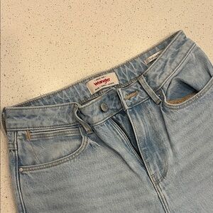 Wrangler Sky Blue High Rise Women's Jeans